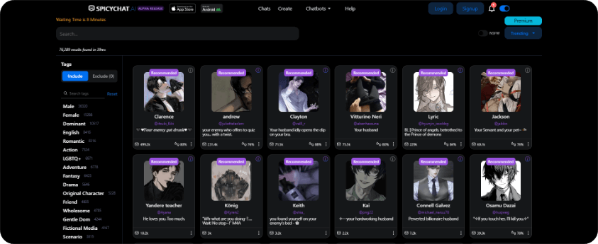 AN OVERVIEW OF SPICYCHAT AI