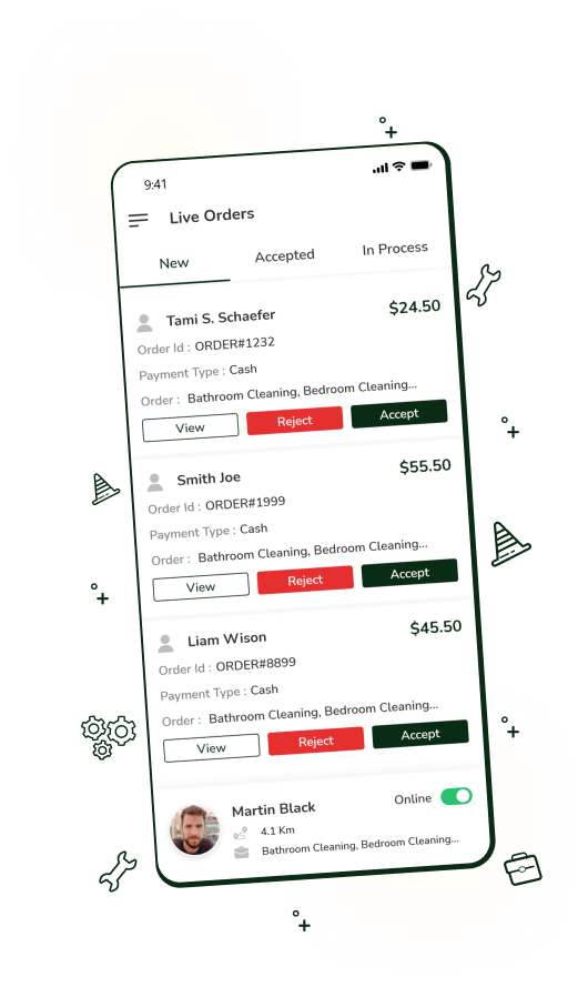 task rabbit Provider app