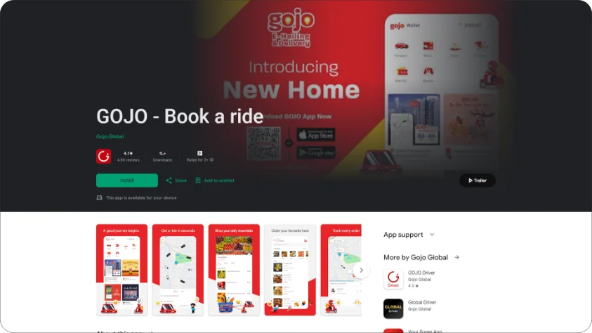 best ride GOJO