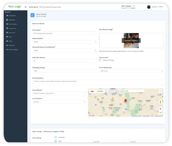 blinkit store panel