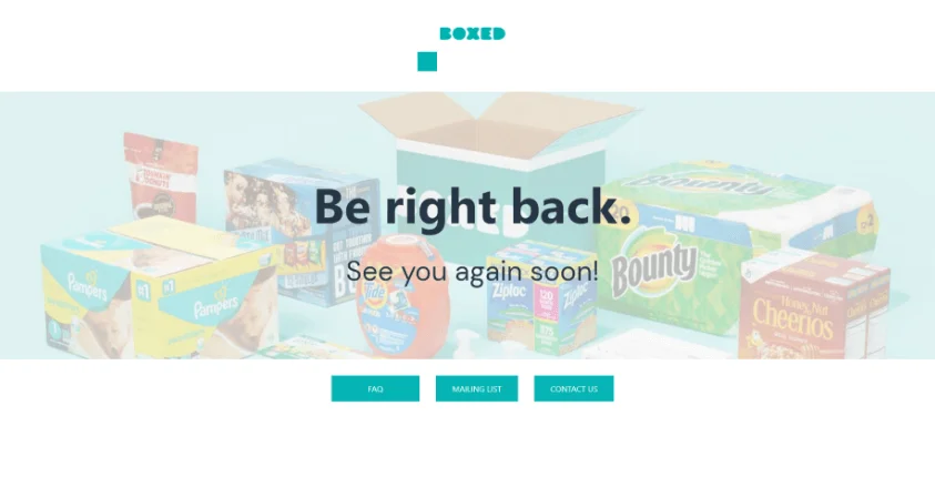 Boxed Alcohol Delivery App