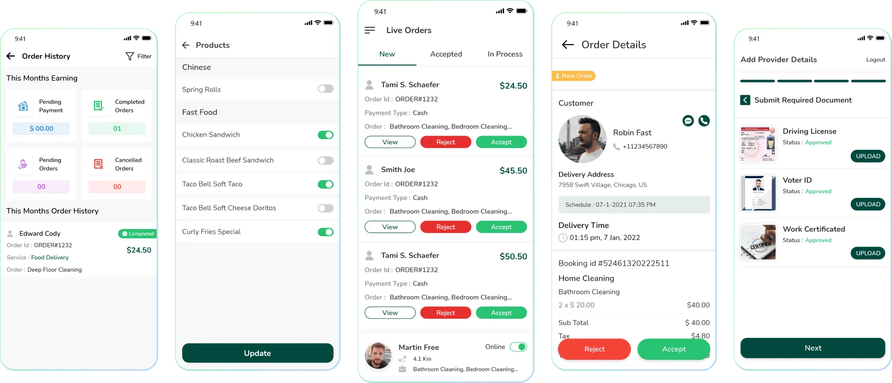 careem ui section store ui