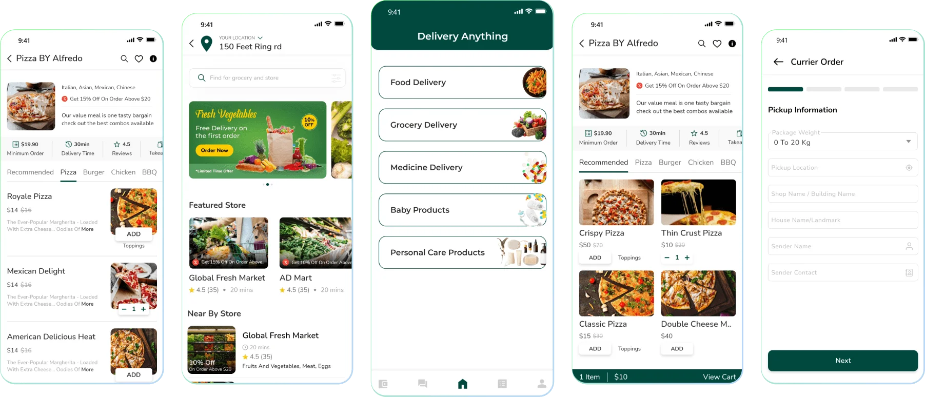 careem ui section user ui