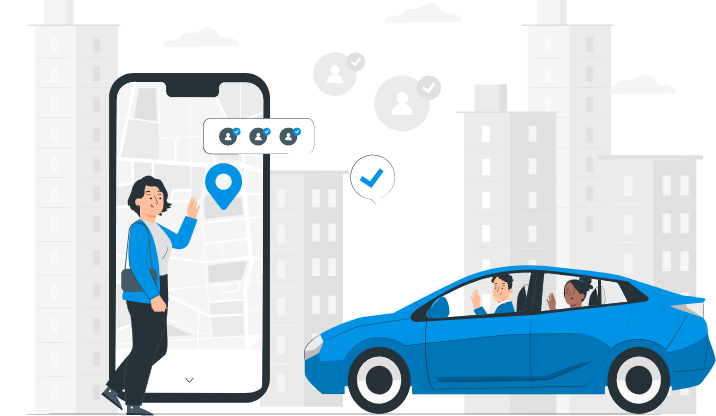Carpool vector