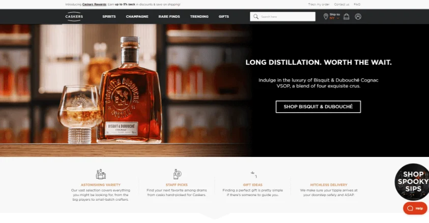 Caskers Alcohol Delivery App