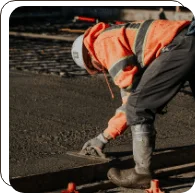 Concrete installation