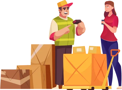 Courier delivery flow