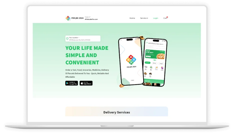 foxjek customer website