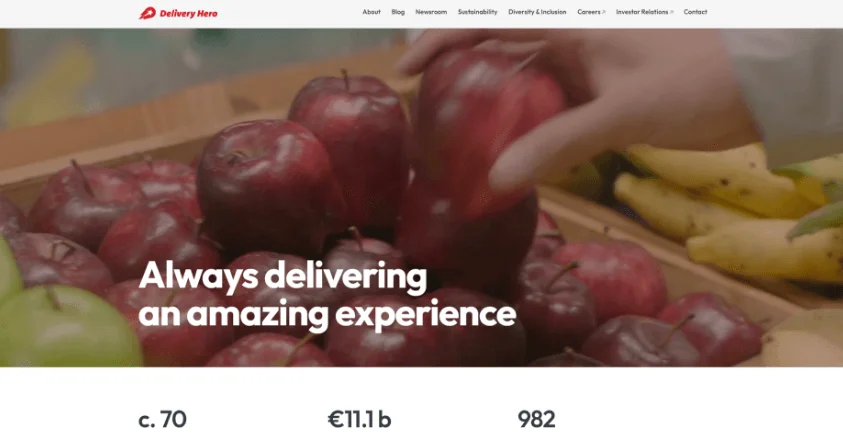 Delivery Hero Food Delivery