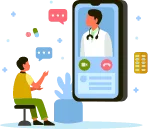 Doctor On Demand App vector