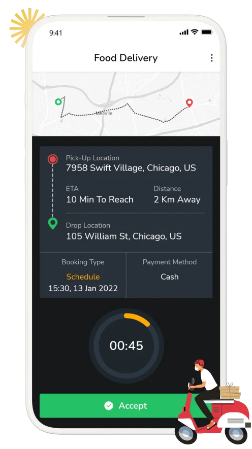fox food Efficient Driver App Features for Seamless Food Delivery