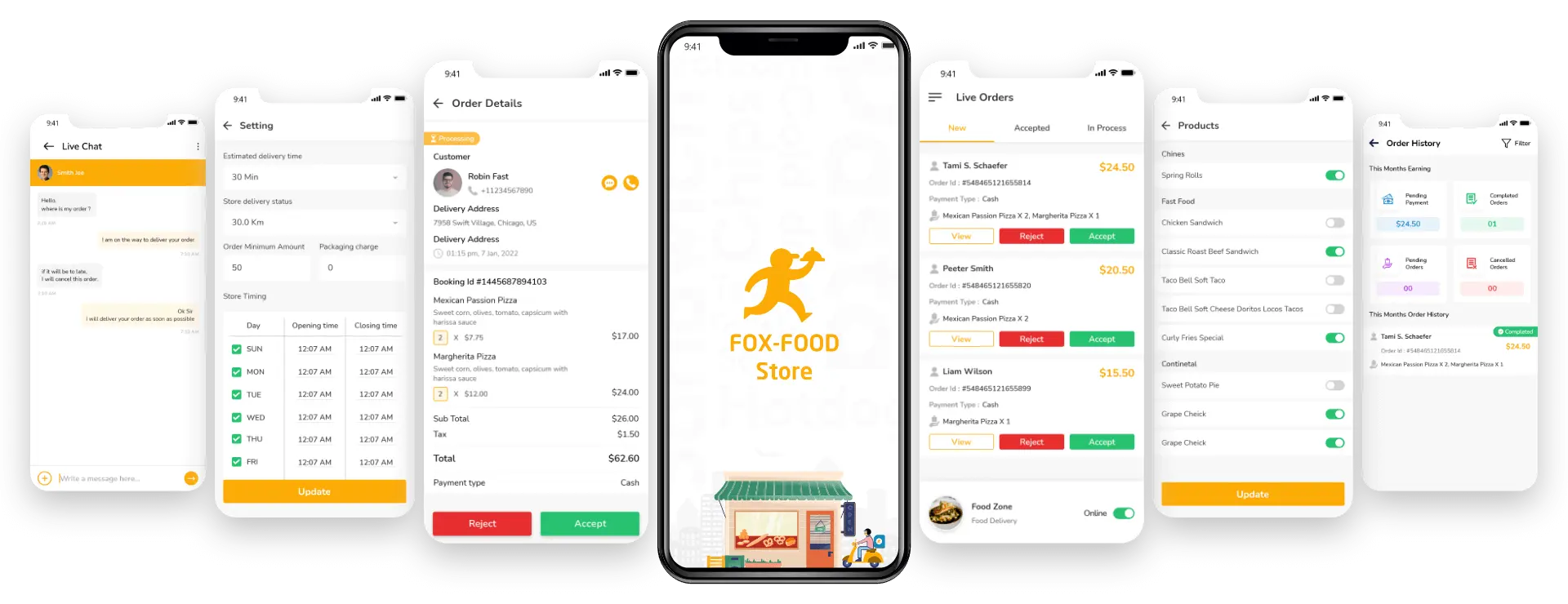 Fox food Store Images