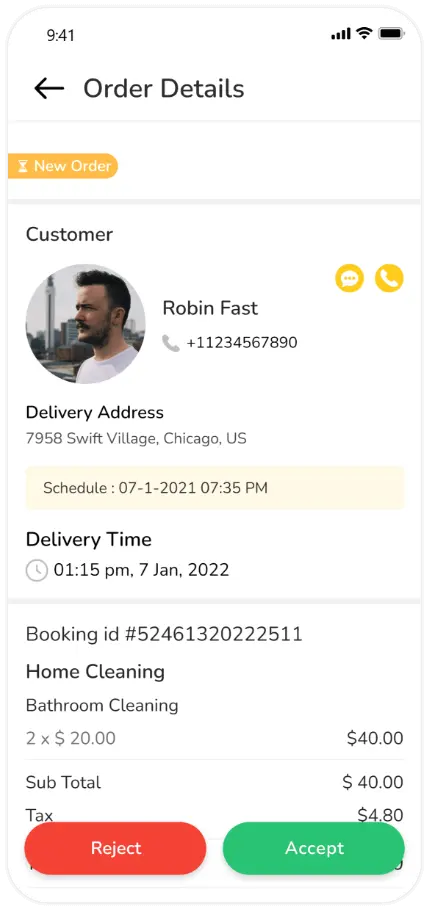 Glovo App Features Store