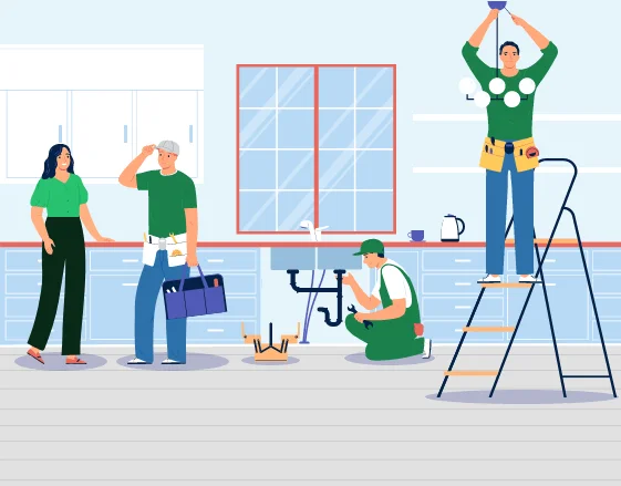 handyman About us vector