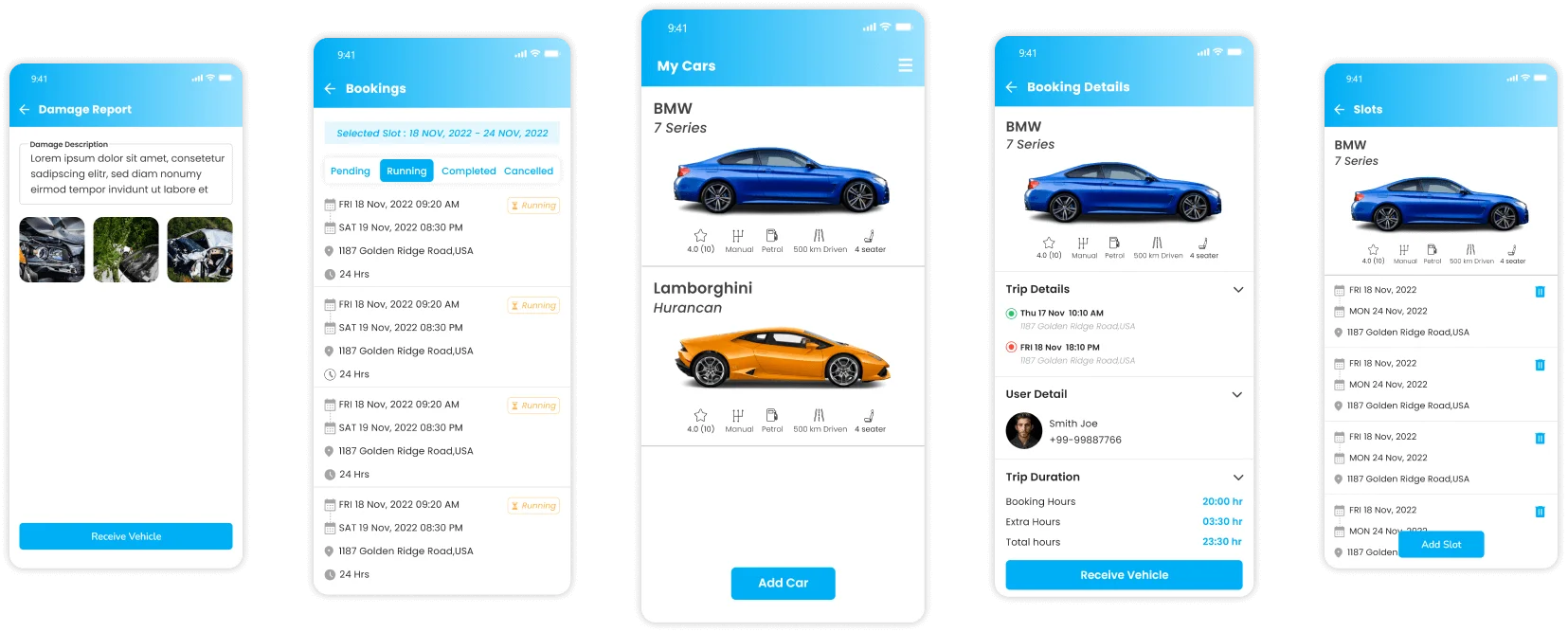 Host app ui