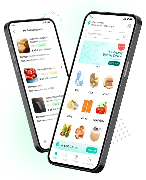 Daily Delivery Main Slider Mockup