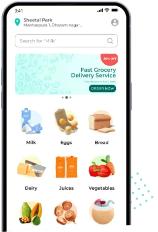 Demo app mockup