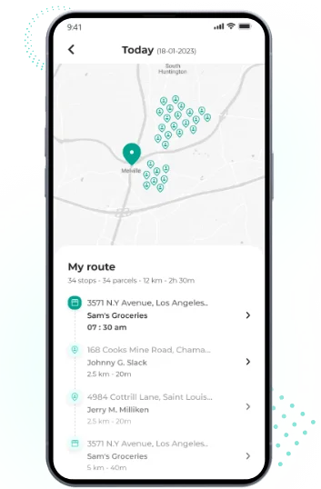 Daily Delivery App Driver Feature
