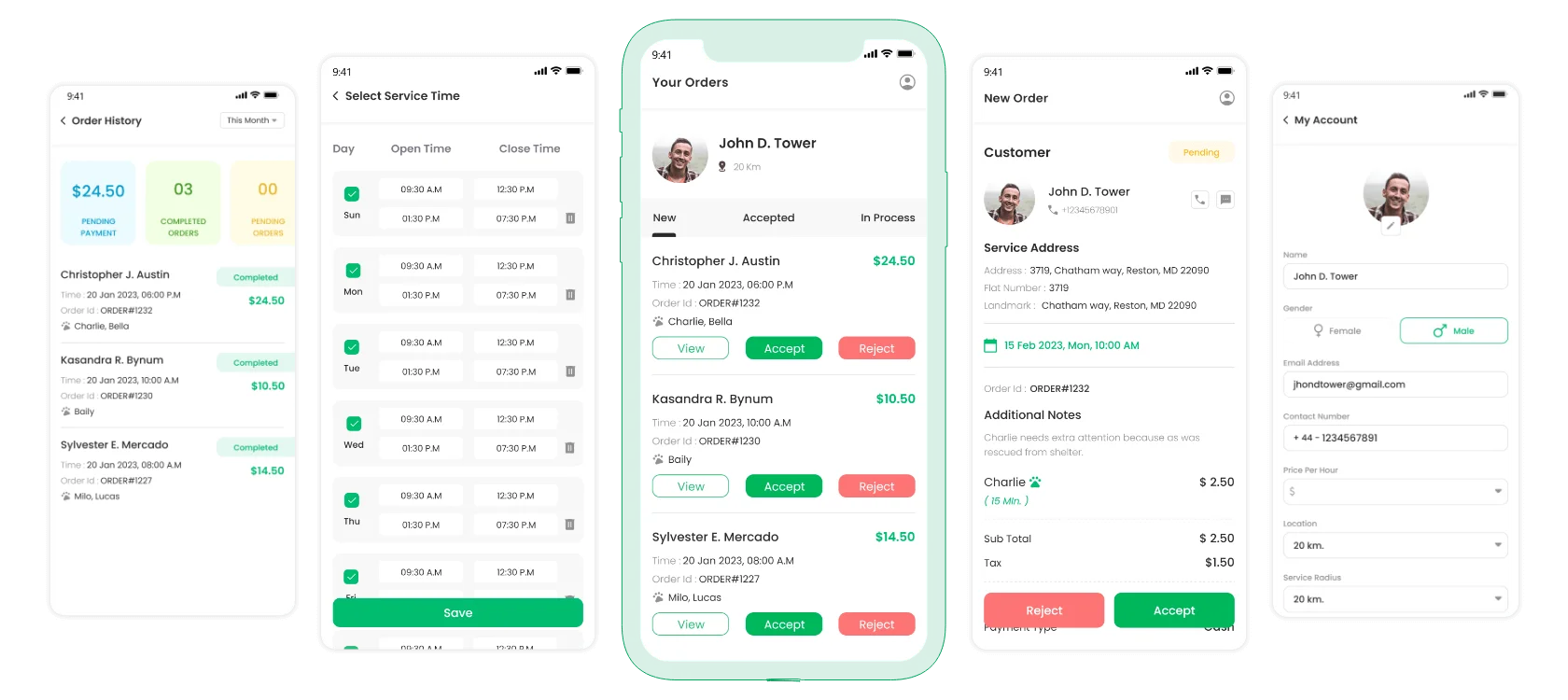 Rover clone provider app