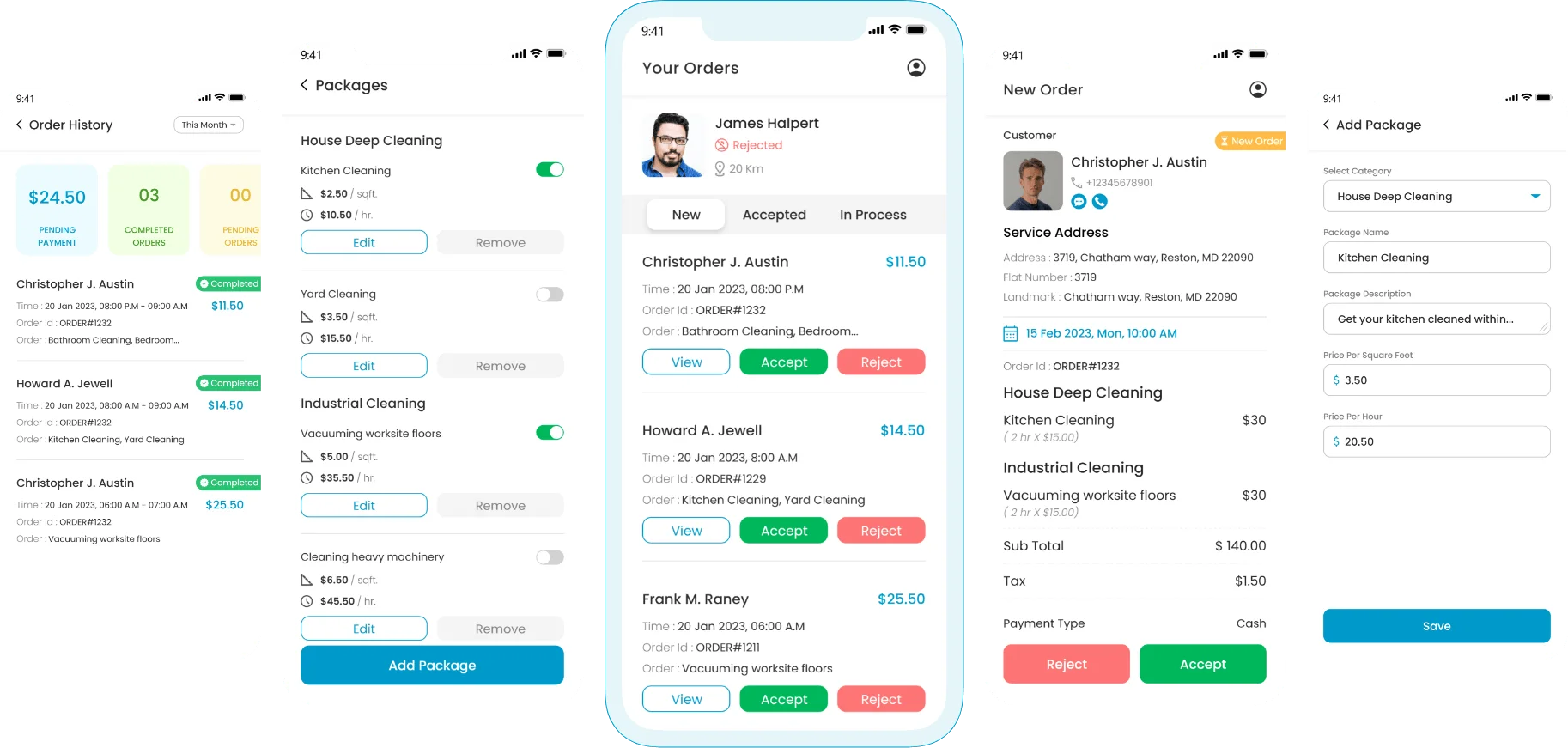 provider app ui