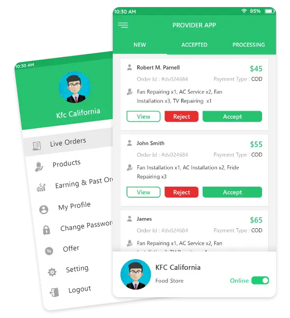 Provider Final Mockup