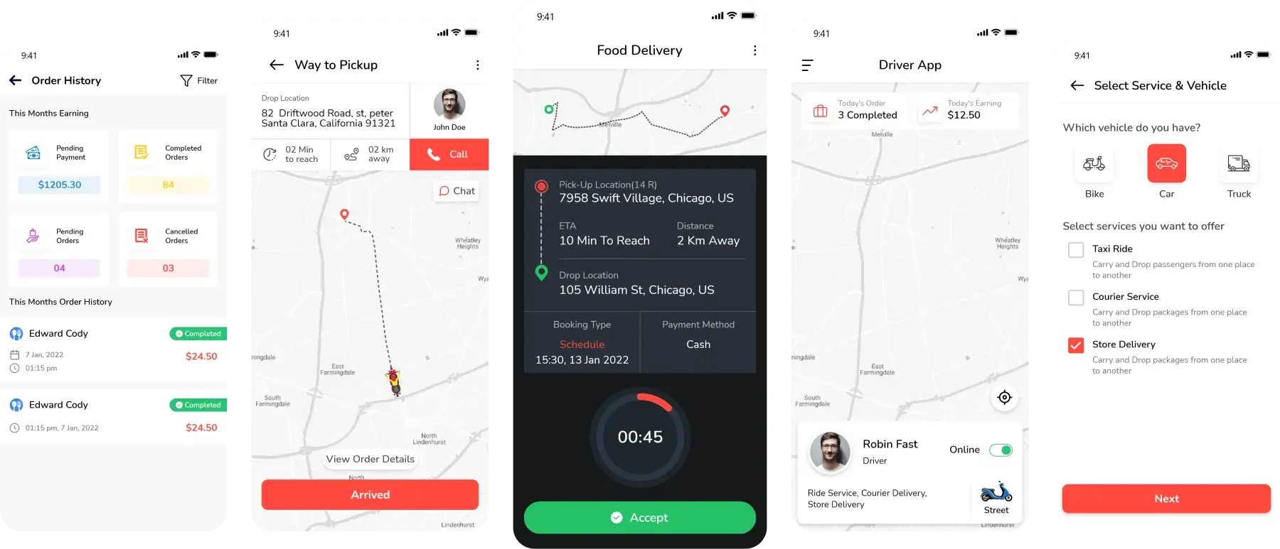 rappi driver ui
