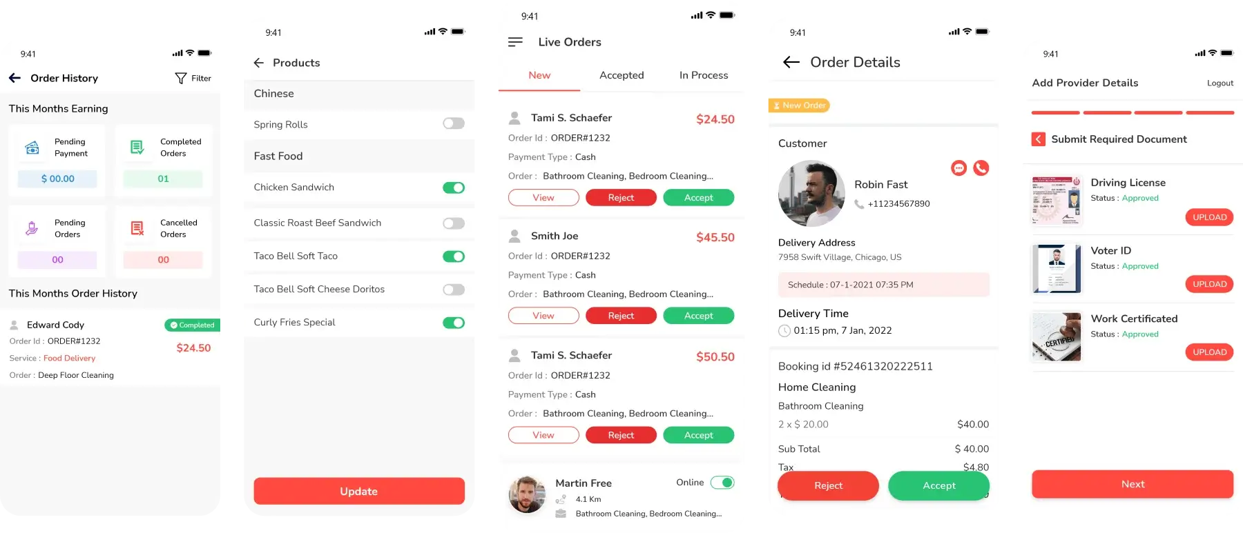 rappi store ui design