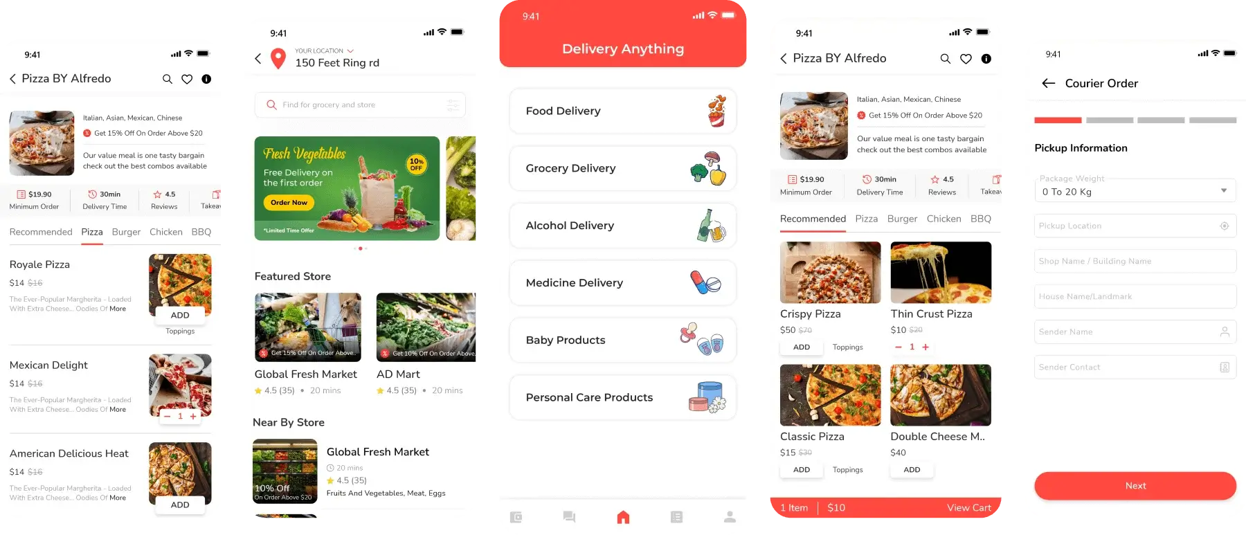 rappi user ui