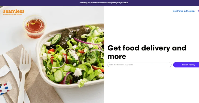 Seamless Food Delivery
