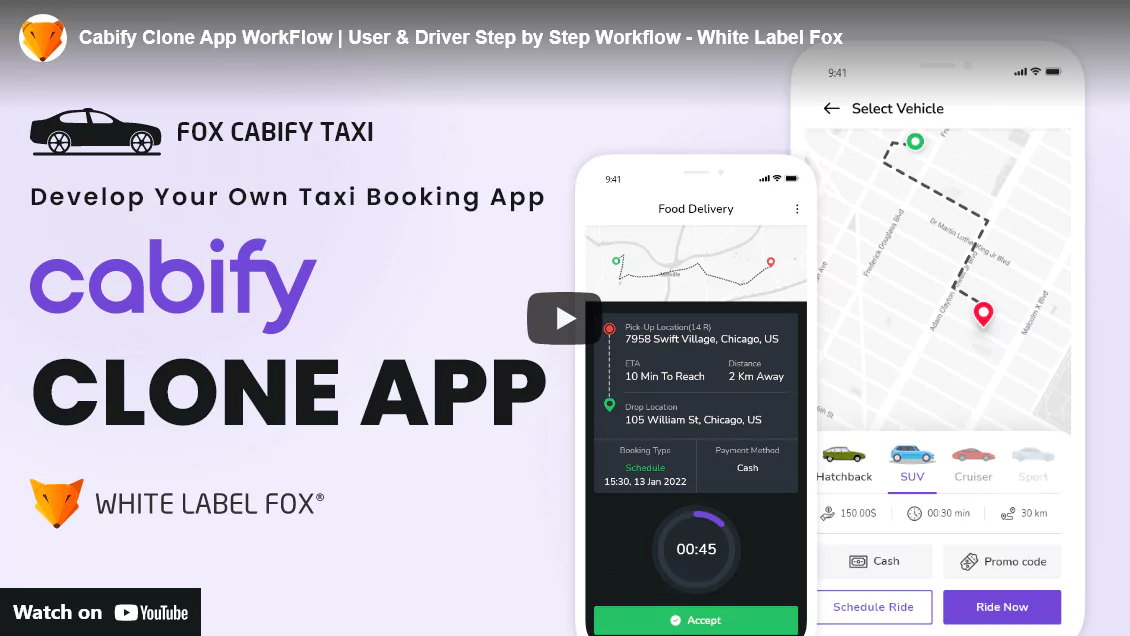 Cabify Clone youtube image
