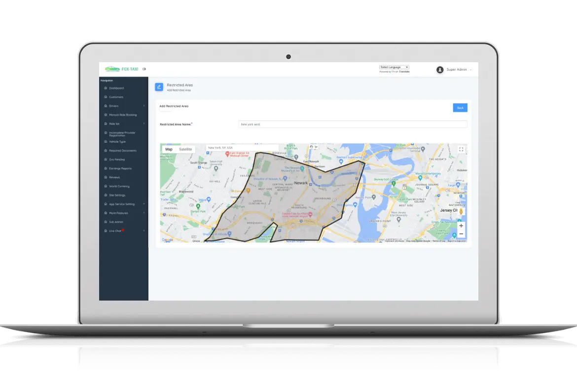 super admin web features