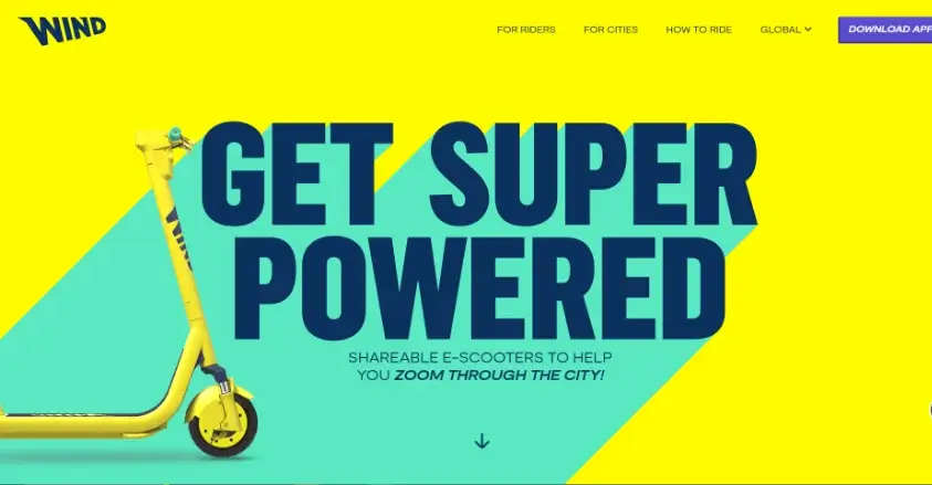Wind Mobility – Smart Electric Scooter Sharing