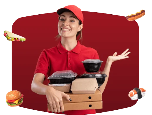 Zomato about us vector