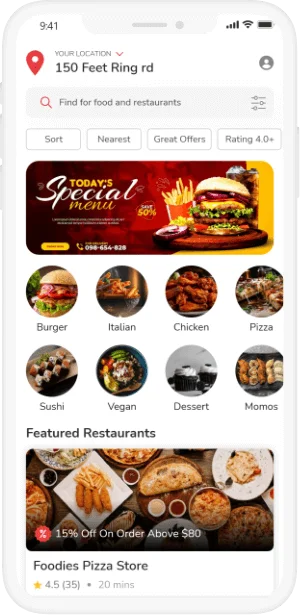 Zomato app features