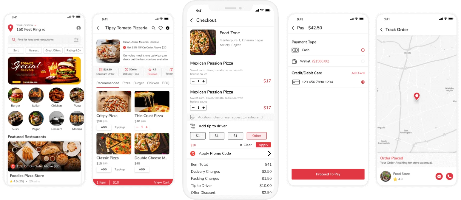 Zomato Customer UI